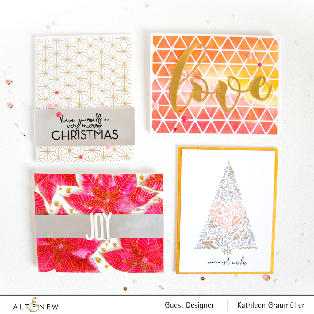 Altenew Dazzling Snowflake Stamp & Die Bundle Die